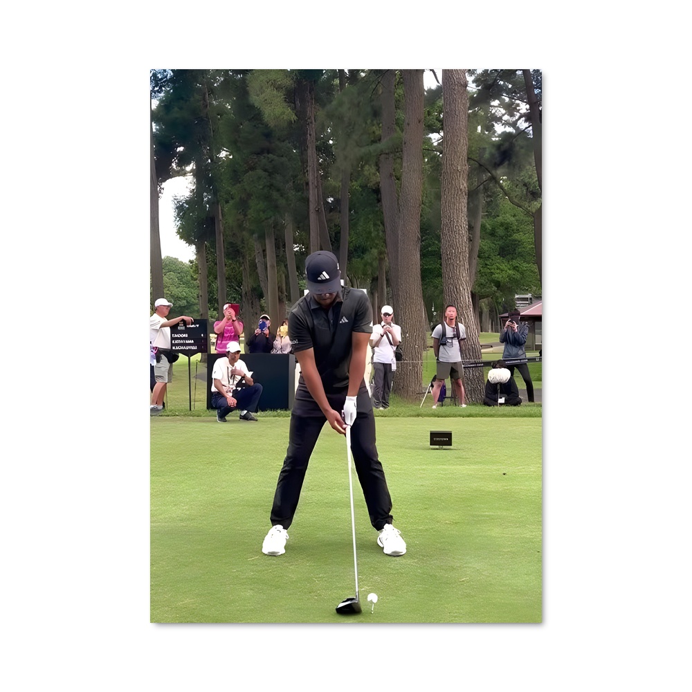 Poster Xander schauffele éternelle – affiche Golf